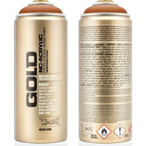 Goedkoop Montana GOLD S8000 Shock Brown Light spuitbus 400ml