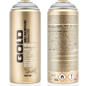 Betaalbaar Montana GOLD M1100 Outline Silver spuitbus 400ml