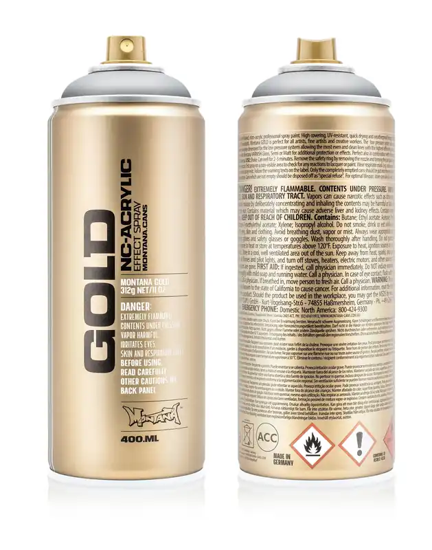 Betaalbaar Montana GOLD M1100 Outline Silver spuitbus 400ml