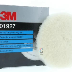 Snelle Levering 3M 01927 Wollen Polijstpad 133mm - per 2 stuks
