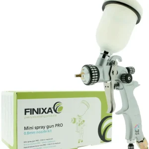Premium FINIXA PRO Mini Verfspuit LVLP + bovenbeker