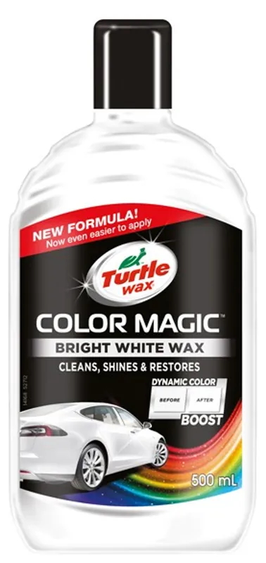 Turtle Wax Color Magic Wit - Bright White - 500ml Populair