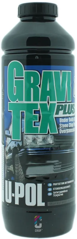 Gravitex Anti Steenslag Coating ZWART - 1 liter Koopje