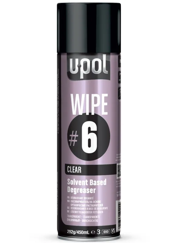 Korting U-POL #6 WIPE Ontvetter spuitbus 450ml