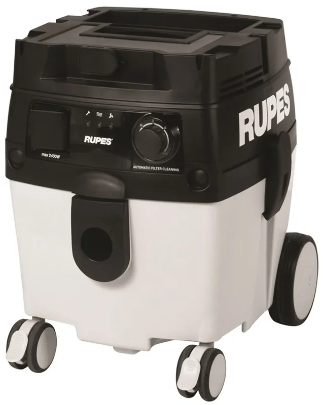 RUPES S230EL Stofzuiger 30 liter + Automatische Filterreiniging - 1200 Watt - Klasse L Bestel Nu