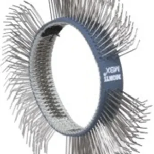 Speciale Aanbieding Monti MBX RVS Borstelbanden 11mm GROF - 10 stuks