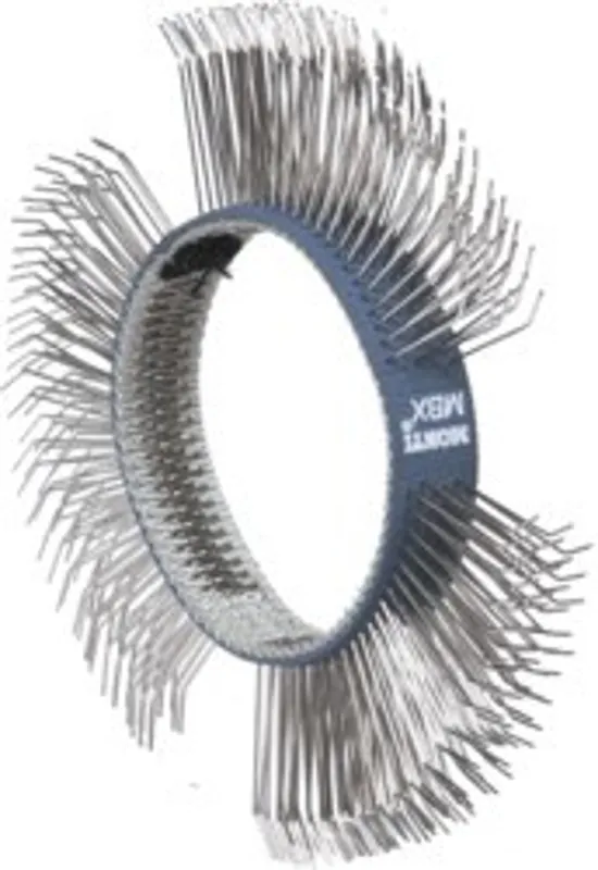 Speciale Aanbieding Monti MBX RVS Borstelbanden 11mm GROF - 10 stuks