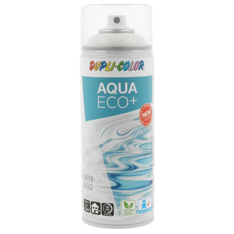 DupliColor Aqua Eco+ RAL9010 Hoogglans Spuitbus 350ml Koopje