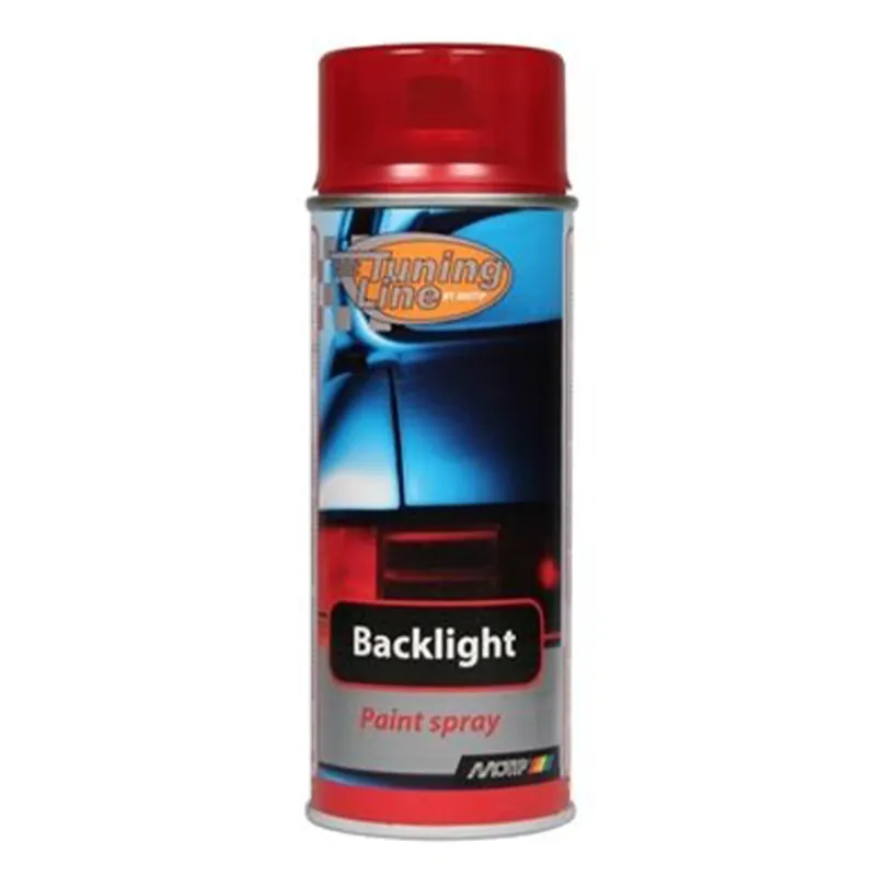 Uitverkoop MoTip Backlight spray ROOD spuitbus 400ml