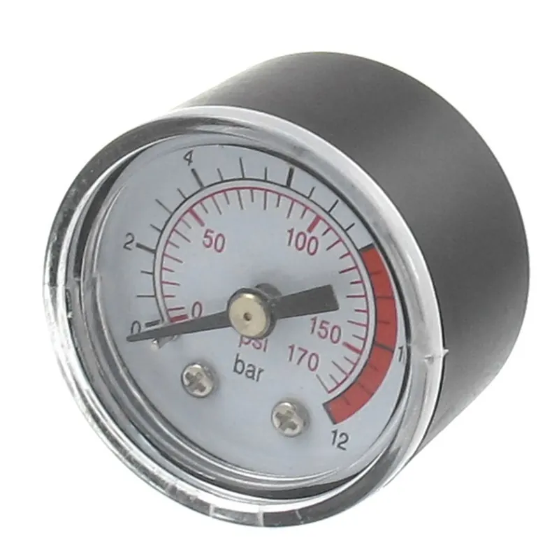 Manometer Analoog Ø 40mm 0-12 Bar met achteraansluiting 1/8" Koopje