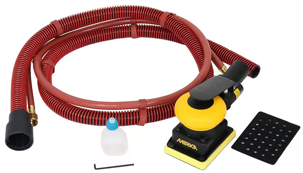 MIRKA OS343CV Pneumatische Schuurmachine 75x100mm met stofafzuiging Alleen Vandaag
