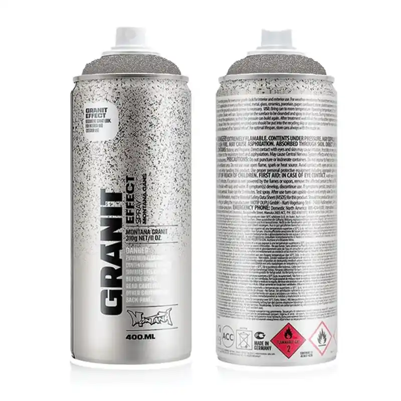 Montana Graniet Verf GRIJS spuitbus 400ml Voordeelprijs