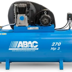 Flitsaanbieding ABAC PRO A39B 270 FT3 Zuigercompressor 400 Volt - 270 liter - 10 bar