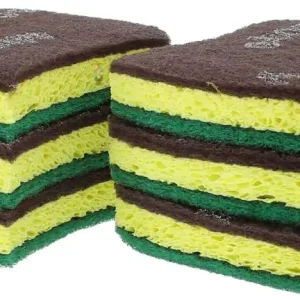 Tijdelijk Beschikbaar MIRKA Schuurspons GROF & MEDIUM - 6 stuks
