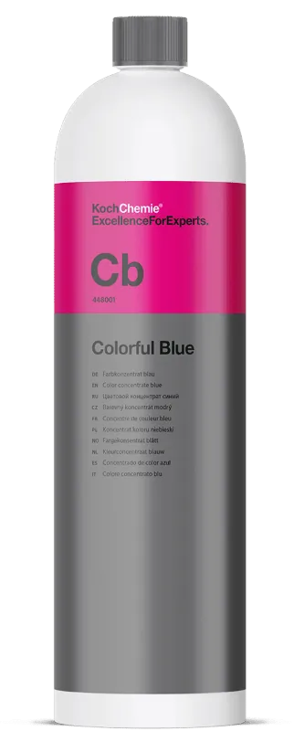 Koch Chemie Colorful Blue 1 liter - Kleurconcentraat Laatste Versie