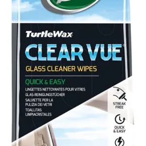 Turtle Wax Clear Vue Glass Wipes - 24 stuks Laatste Versie