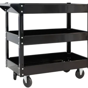 CROP Detailing Trolley - Zwart Gepoedercoat Koop Online