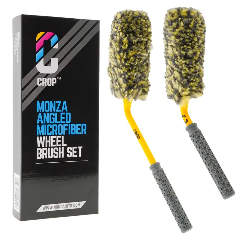 CROP Monza Angled Microfiber Wheel Brush Set Weekendaanbieding