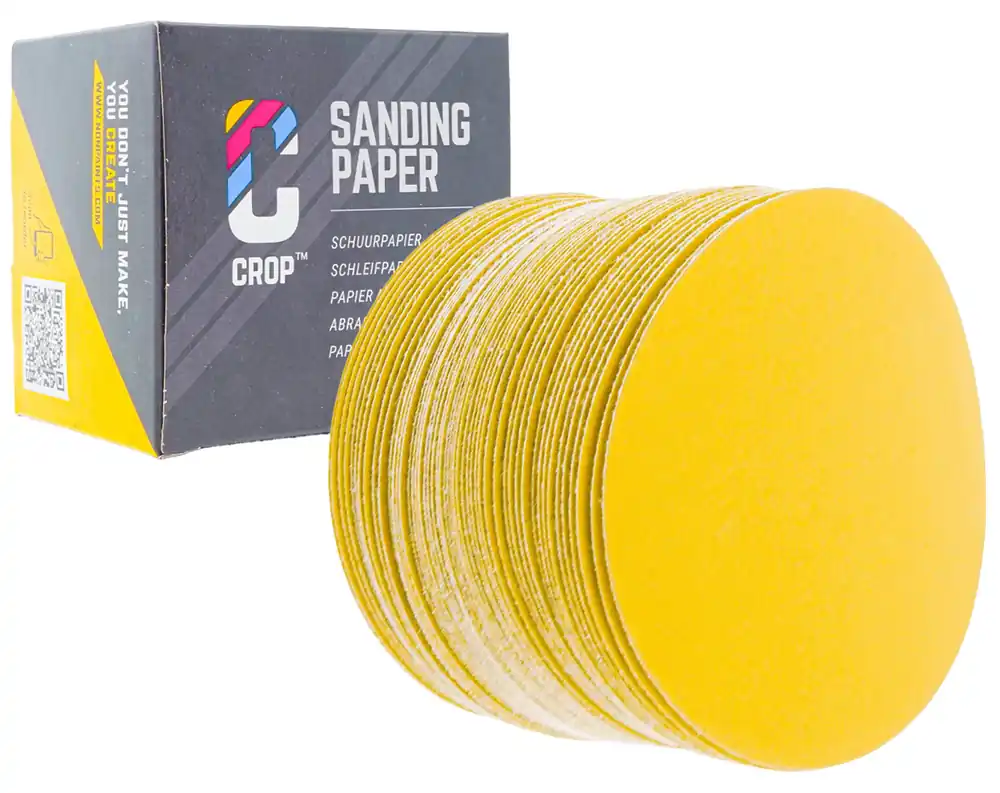 Koop Vandaag CROP Gold Schuurschijf 75mm korrel 320 - 50 stuks