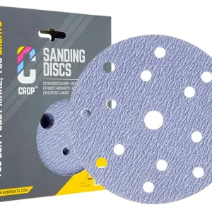 Merkproduct CROP Purple Ceramic Schuurschijf 150mm korrel 600 - 10 stuks
