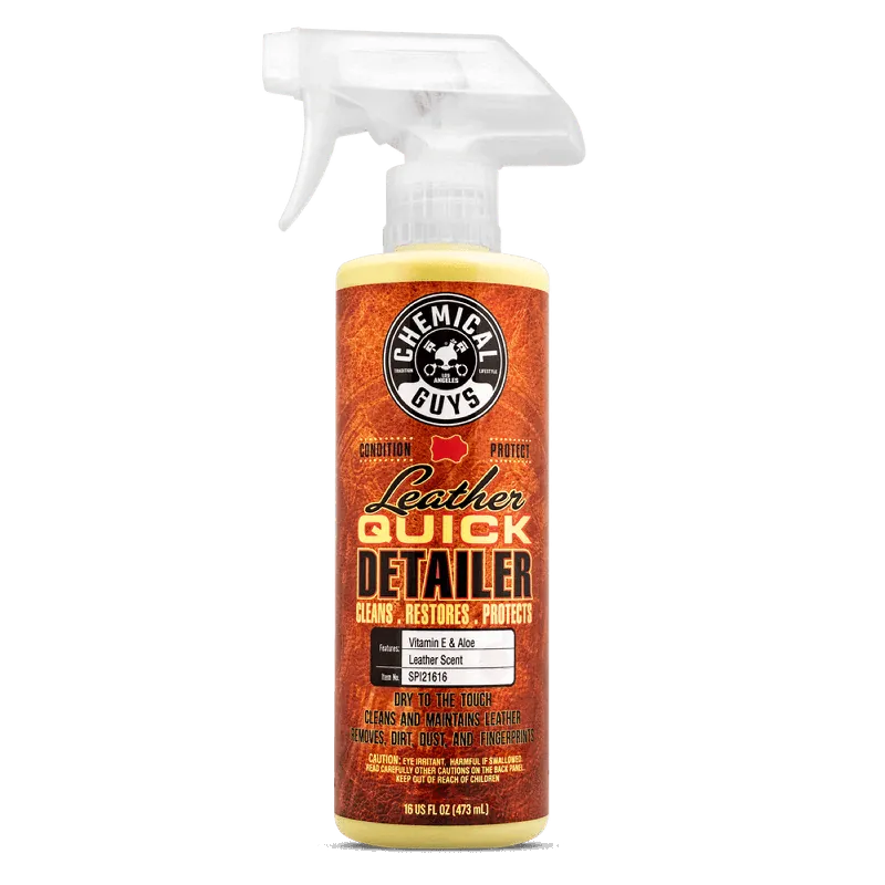 Flitsaanbieding Chemical Guys Leather Quick Detailer 473ml