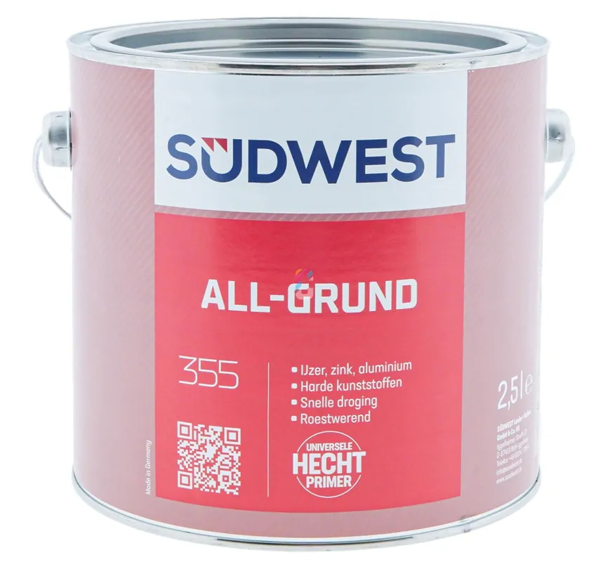 Gereduceerde Prijs Südwest All Grund Primer WIT K51 - 2,5 liter