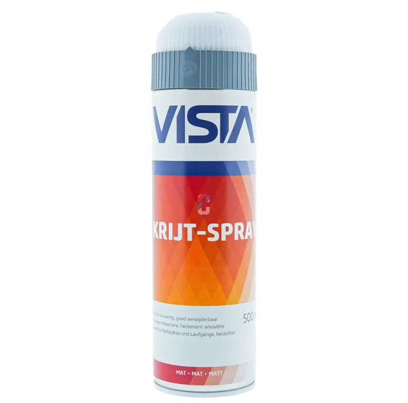Vista Krijtverf WIT spuitbus 500ml Express Levering
