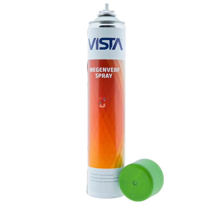 Gecertificeerd Vista Wegenverf GROEN spuitbus 750ml
