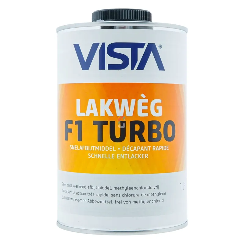 Vista Lakweg F1 Turbo Afbijtmiddel 1 liter Snelle Levering