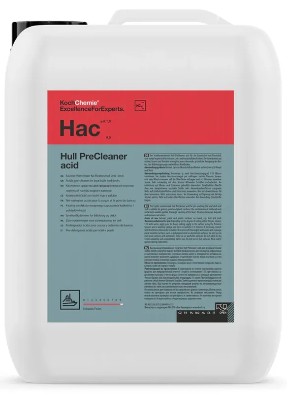 Betrouwbaar Koch Chemie Hull PreCleaner Acid 10 liter - Zure voorreiniger