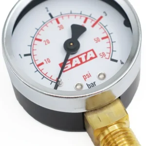 SATA Manometer 0-4 bar 50mm Finale Uitverkoop