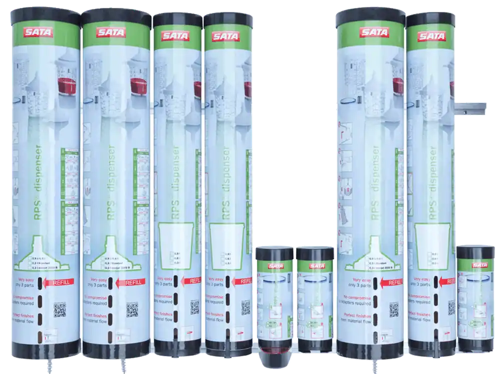 Merkproduct SATA RPS Muurdispenser