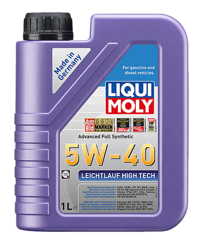 Liqui Moly Leichtlauf High Tech 5w40 Motorolie 1 liter Uitverkoop