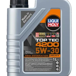 Populair Liqui Moly Top Tec 4200 5w30 New Generation Motorolie 1 liter