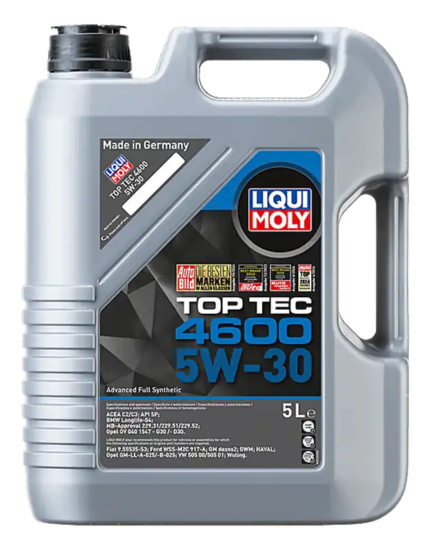 Liqui Moly Top Tec 4600 5w30 Motorolie 5 liter Flitsaanbieding