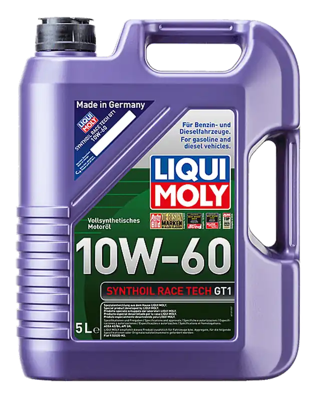Veilige Betaling Liqui Moly Synthoil Race Tech GT1 10w60 Motorolie 5 liter