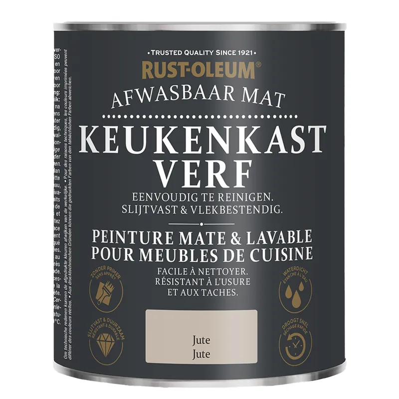 Finale Uitverkoop Rust-Oleum Keukenkastjes Verf Jute 750ml