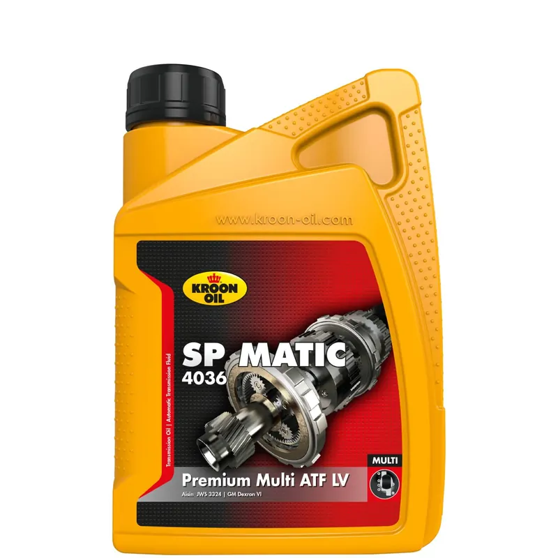 Betrouwbaar Kroon Oil SP Matic 4036 Multi ATF LV versnellingsbak olie 1 liter