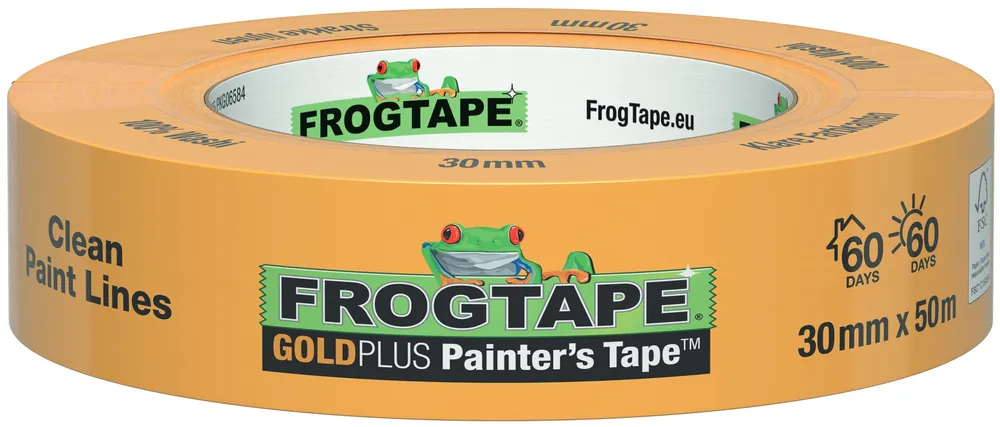 FrogTape GoldPlus 30mm - per rol Rechtstreeks Van De Fabrikant