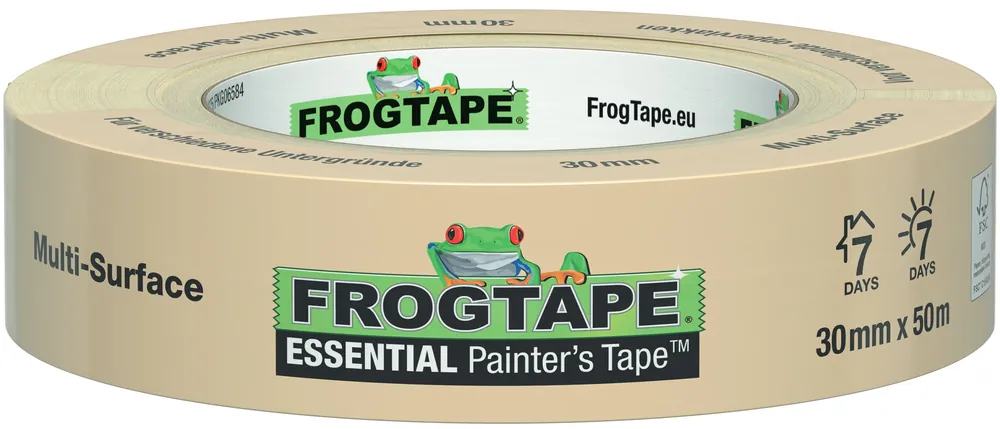 FrogTape Essential 30mm - per rol Veilige Betaling
