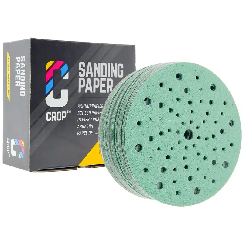 Nieuw CROP GreenX Film Schuurschijf 150mm korrel 100 - 50 stuks