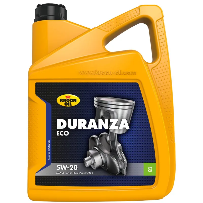 Actieprijs Kroon Oil Duranza ECO 5w20 motorolie 5 liter