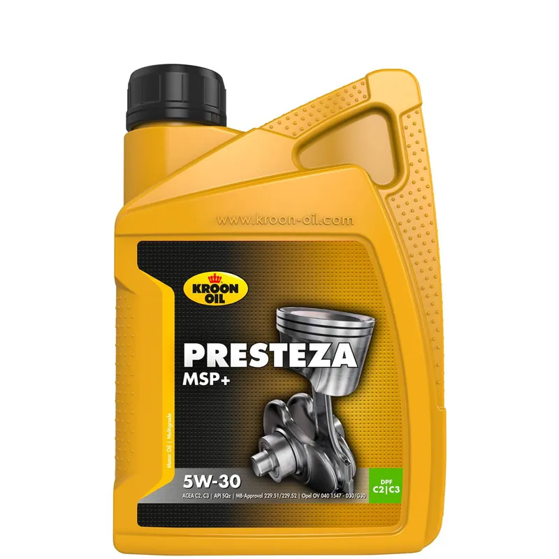 Korting Kroon Oil Presteza MSP+ 5w30 motorolie 1 liter