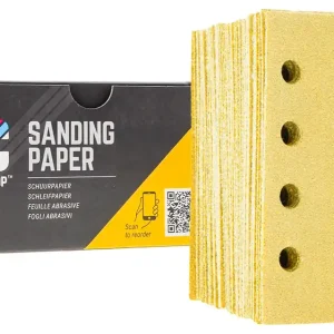 CROP GoldX Schuurstroken korrel 100 - 70x125mm - 50 stuks Rechtstreeks Van De Fabrikant