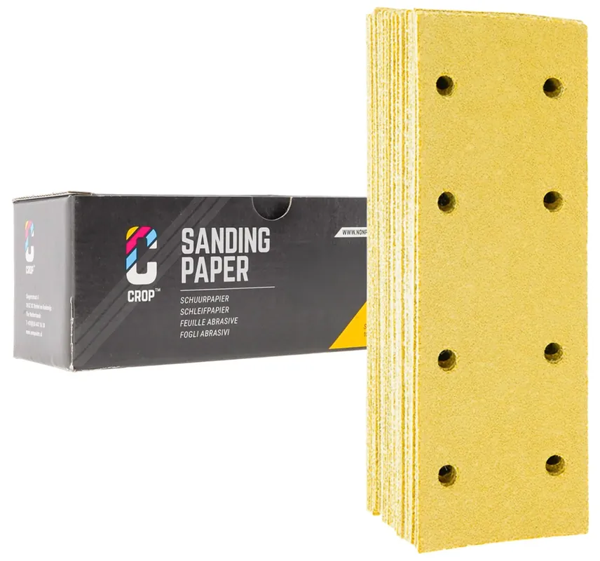 Op = Op CROP GoldX Schuurstroken korrel 100 - 70x198mm - 50 stuks