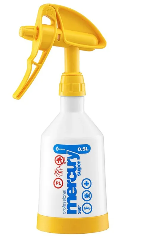 Kwazar Mercury Super 360 Pro+ Gele Sprayer - 500ml Hete Deal