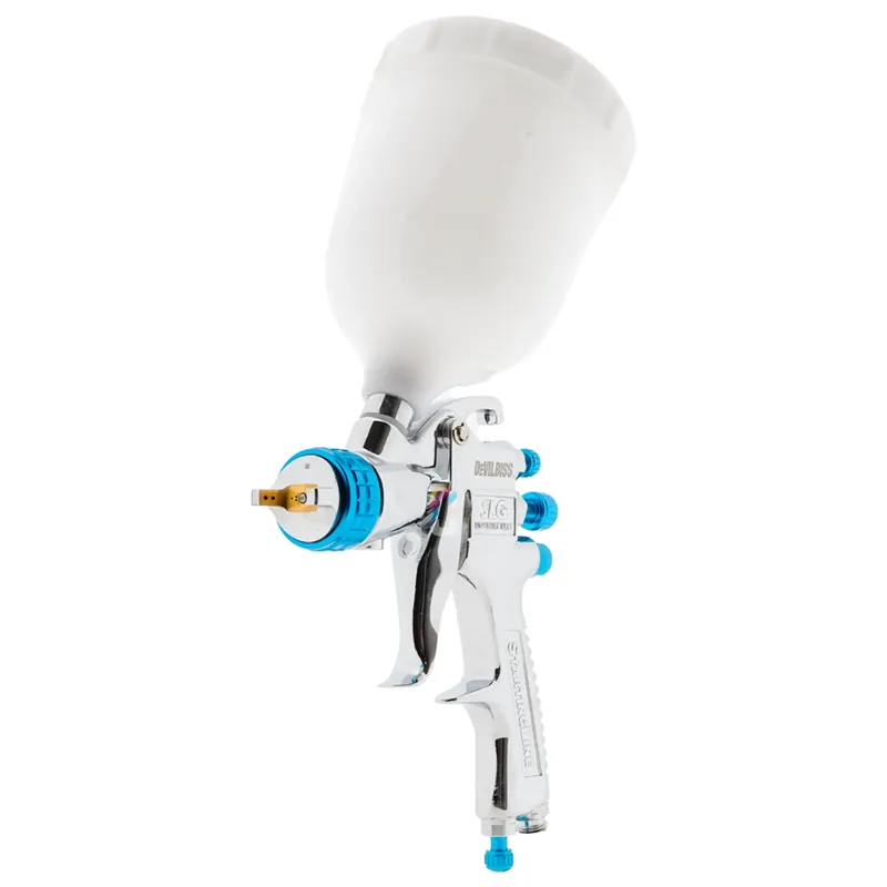 Gratis Retour DeVilbiss SLG 620 HVLP Bovenbeker Verfspuit 1,8mm