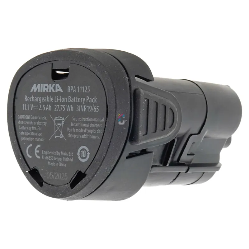 MIRKA Accu 11,1 Volt - 2,5 Ah Laatste Kans