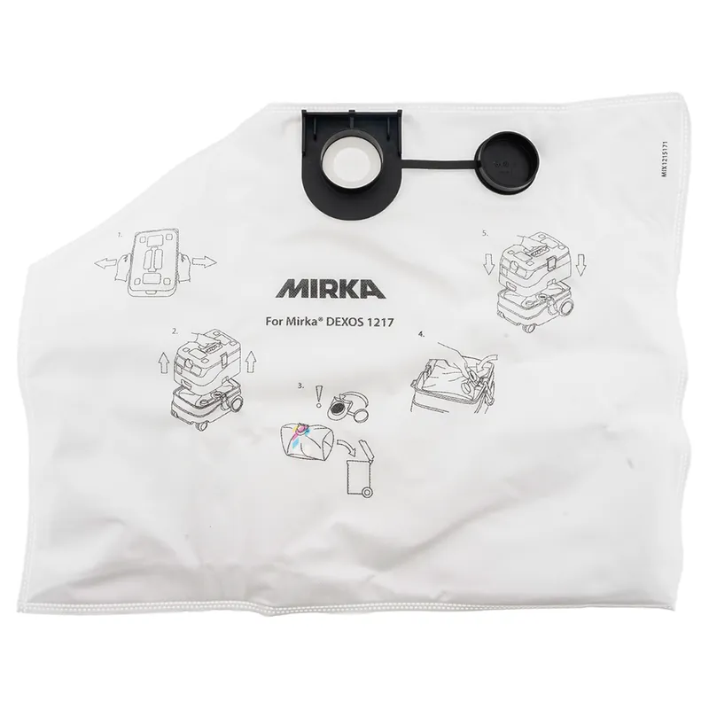 MIRKA DEXOS 1217 Fleece Stofzak - 5 stuks Nu Kopen