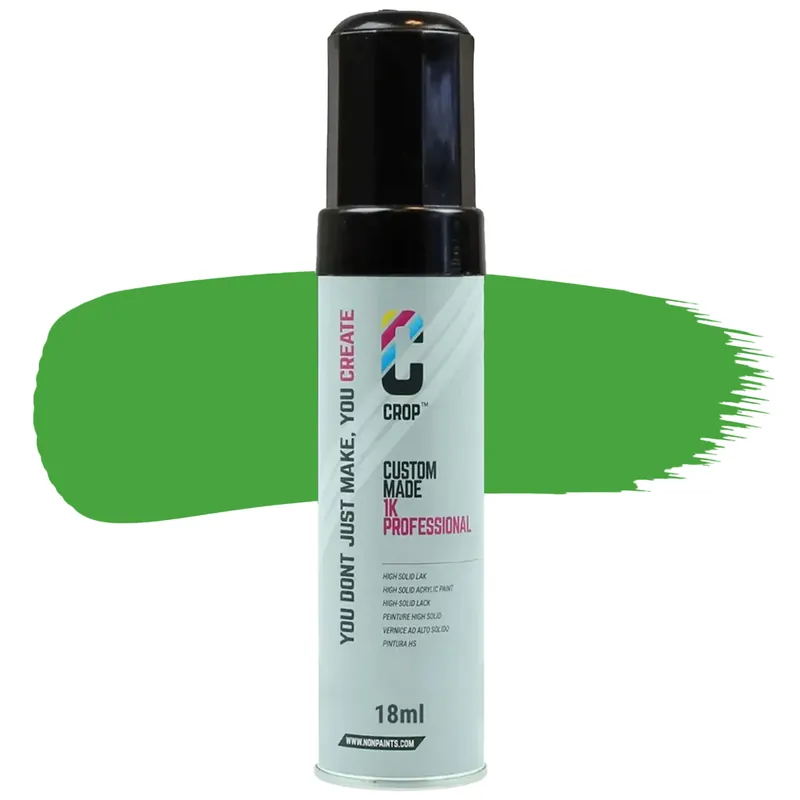 CROP Lakstift Geelgroen RAL 6018 Zijdeglans - 18ml Gereduceerde Prijs